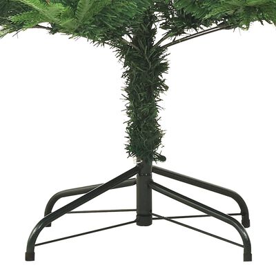 vidaXL Umjetno božićno drvce zeleno 180 cm PVC i PE