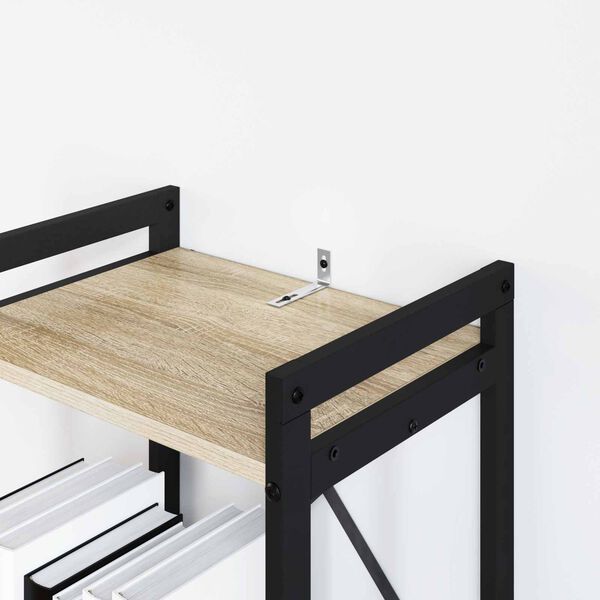 vidaXL Nosač protiv prevrtanja 2 pcs Srebrno 74,5 x 15 x 32 mm Željezo