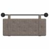 vidaXL Držeće uzglavlje Zidne Sivi 100 cm Antikni PU