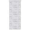 vidaXL Roleta za tu&scaron; 80 x 240 cm s uzorkom kvadrata