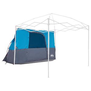 vidaXL Unutarnji &scaron;ator s krovom Plava 280 x 220 x 176 cm taft