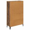 vidaXL Highboard Staro drvo 70 x 31 x 115 cm Obrađeno drvo i čelik