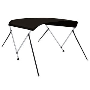 vidaXL Tenda bimini s 2 luka crna 150x120x110 cm