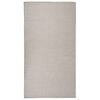 vidaXL Vanjski tepih ravnog tkanja 80 x 150 cm svijetlo sivi