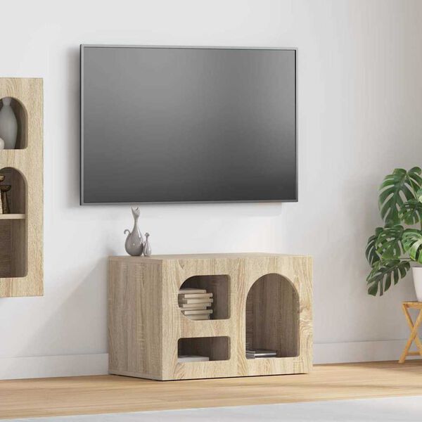 vidaXL TV ormar Sonoma hrast 60 x 35 x 40 cm Konstruirano drvo