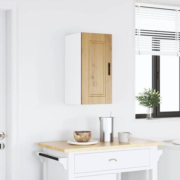 vidaXL Kuhinjski zidni ormarić Porto boja hrasta konstruirano drvo