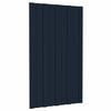 vidaXL Krovni panel 36 kom. Antracit 80 x 45 cm Pocinčani čelik