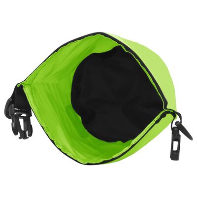 vidaXL Suha torba zelena 5 L PVC