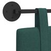 vidaXL Držeće uzglavlje Zidne Tamnozelena 130 x 55 x 5 cm tkanina