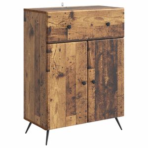 vidaXL Kreveta Staro drvo 66 x 34,5 x 90 cm Konstruirano drvo