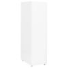 vidaXL Mobilni ormarić za spise bijeli 28 x 41 x 109 cm metalni