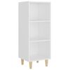 vidaXL Komoda bijela 34,5 x 32,5 x 90 cm od konstruiranog drva