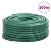 vidaXL Vrtno crijevo zeleno 1 " 100 m PVC