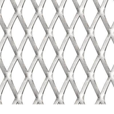 vidaXL Vrtna mrežasta ograda od nehrđajućeg čelika 100x85 cm 20x10x2 mm