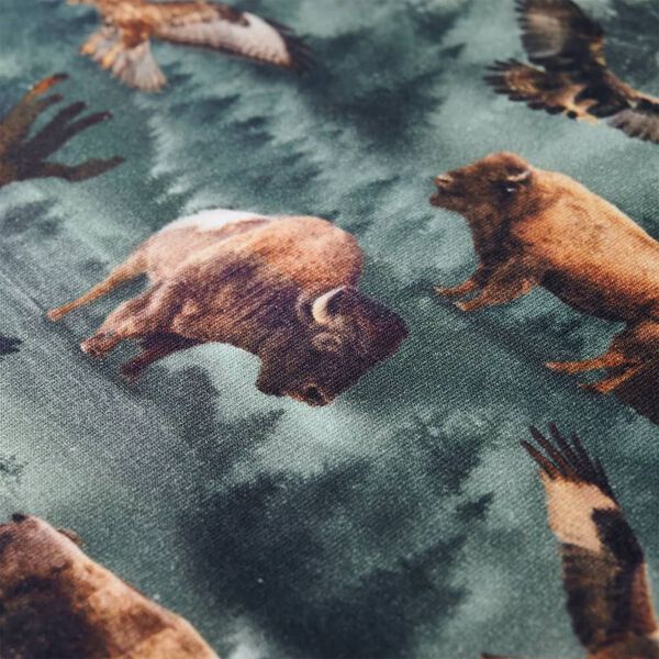 Dječja majica tamnozelena 92