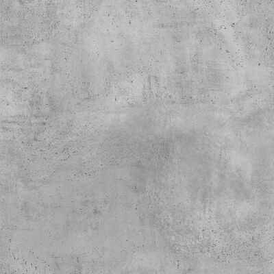 vidaXL Noćni ormarić siva boja betona 39x39x47,5 cm konstruirano drvo