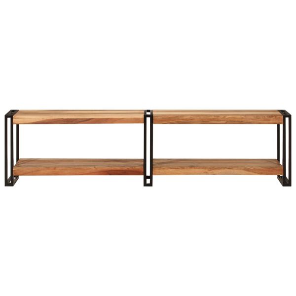 vidaXL TV ormarić 160 x 30 x 40 cm od masivnog bagremovog drva