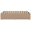 vidaXL Okvir za krevet boja cappuccina 120x200 cm umjetna koža