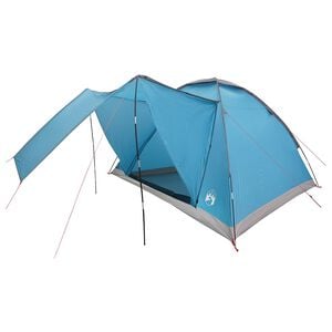 vidaXL Kamping &scaron;ator 4-osobni Plava Poliester i čelik
