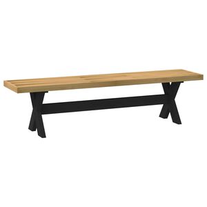 vidaXL Klupa za blagovanje NOAIN 160 x 41 x 45 cm Masivna borovina