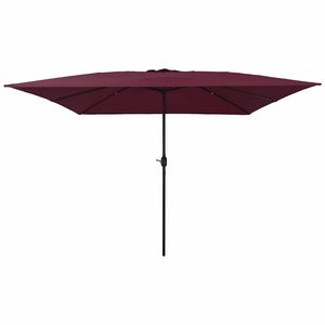vidaXL Vrtni suncobran 295 x 295 x 245 cm Poliester i čelik