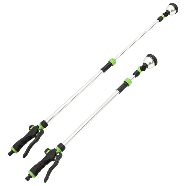 vidaXL Teleskopska mlaznica za prskanje s 9 funkcija 110 cm