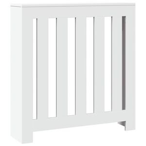 vidaXL Pokrov za radijator bijeli 78 x 20 x 82 cm konstruirano drvo