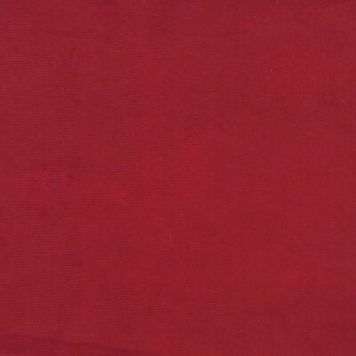vidaXL Tabure crvena boja vina 60x60x36 cm baršunasti