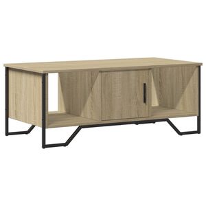 vidaXL Stolić za kavu boja hrasta 100 x 51 x 40 cm konstruirano drvo