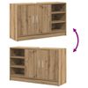 vidaXL Kupaonski ormar s policom Umjetnički hrast 90 x 29 x 55 cm