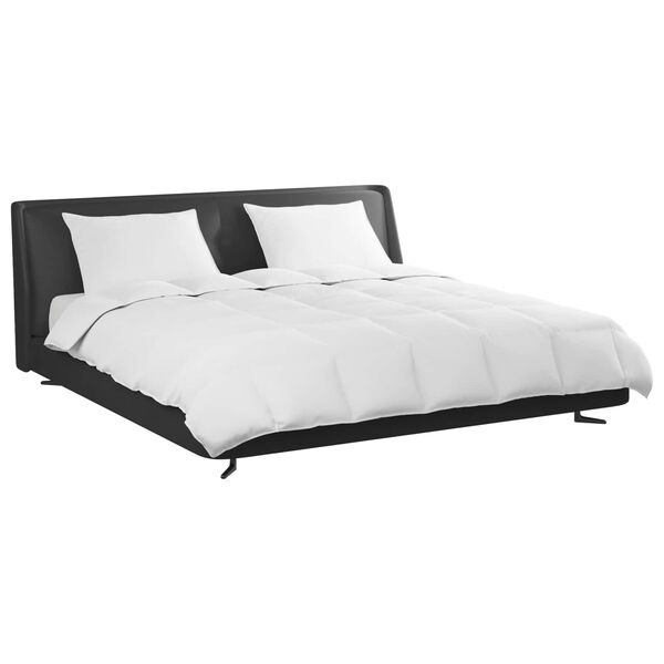 vidaXL Set deka s jastukom 3 pcs Bijelo Perje