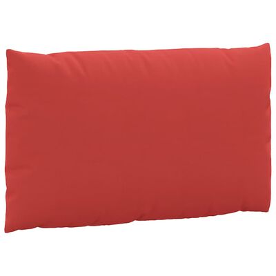 vidaXL Jastuci za sofu od paleta 2 kom crveni od tkanine