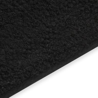 vidaXL 2-dijelni set kupaonskih otirača od tkanine antracit