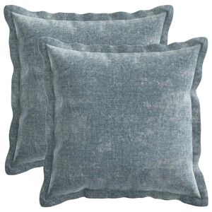 vidaXL Presvlaka za jastuk 2 kom. HOUTEN Svjetloplava 30 x 30 cm
