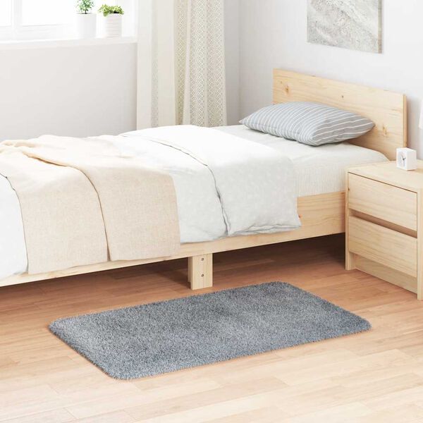 vidaXL Čupavi tepih s visokim vlaknima NAVARRA 60x100 cm poliester