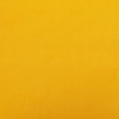 vidaXL Oslonac za noge žuti 78 x 56 x 32 cm baršunasti