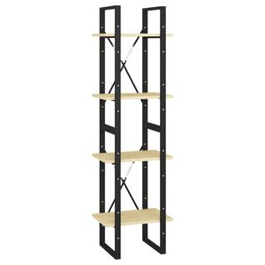 vidaXL Ormarić za knjige s 4 razine 40 x 30 x 140 cm masivna borovina