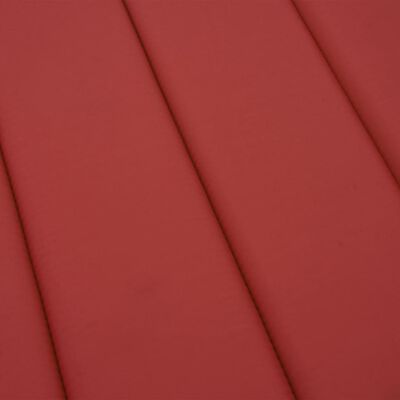 vidaXL Jastuk za ležaljku crveni 200 x 60 x 3 cm od tkanine Oxford