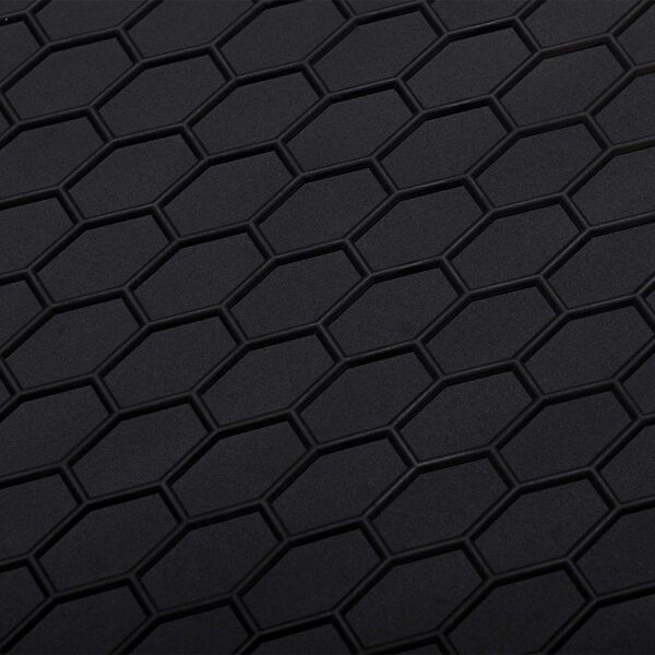 vidaXL Auto tepih Crna Guma