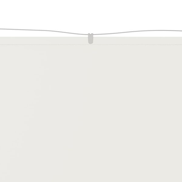 vidaXL Okomita tenda bijela 140 x 420 cm od tkanine Oxford