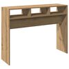 vidaXL Konzolni stol Artisan hrast 105x30x80 cm izrađeno drvo