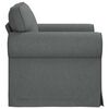 vidaXL Sofa 60cm Tamno siva Metal