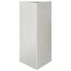 vidaXL Vrtne sadilica trokutasta 40x34,5x75 cm nehrđajući čelik