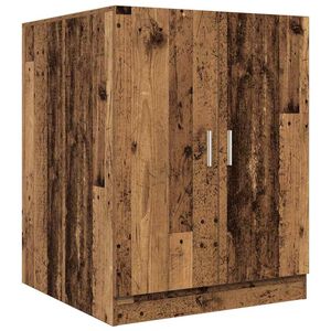 vidaXL Ormarić za perilicu rublja boja staro drvo 70,5x71,5x91,5 cm