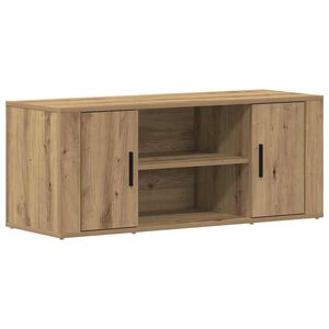 vidaXL TV ormar hrast artisan 100 x 35 x 40 cm Konstruirano drvo