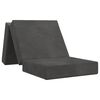 vidaXL Sofa na razvlačenje 75 x 63 x 45 cm Tamnosiva