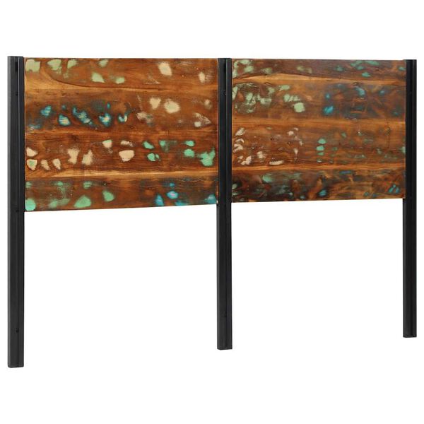 vidaXL Uzglavlje kreveta 160 cm Puno obrađeno drvo i željezo