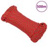vidaXL Brodski konop crveni 4 mm 500 m od polipropilena500
