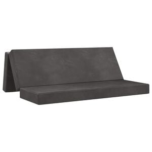 vidaXL Sofa na razvlačenje 180 x 67 x 45 cm Tamnosiva