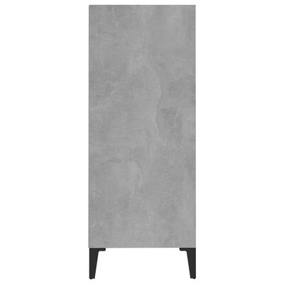 vidaXL Komoda siva boja betona 57 x 35 x 90 cm od konstruiranog drva